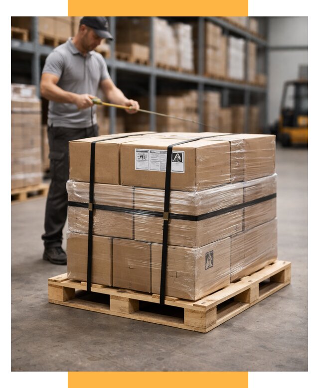 Упаковка и паллетирование грузов от 3805 р. | СетСервис-Трд