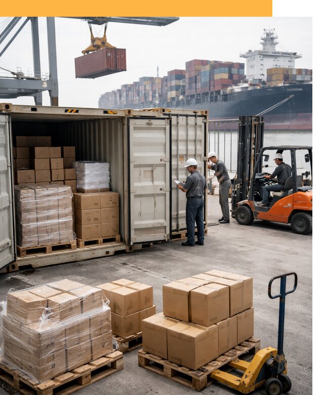 Контейнерные перевозки из Китая под ключ от 130440 руб/контейнер