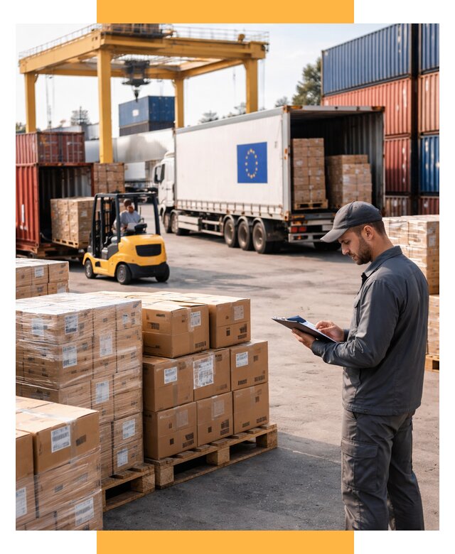 Доставка грузов из Европы от 13044 р., логистика СетСервис-Трд