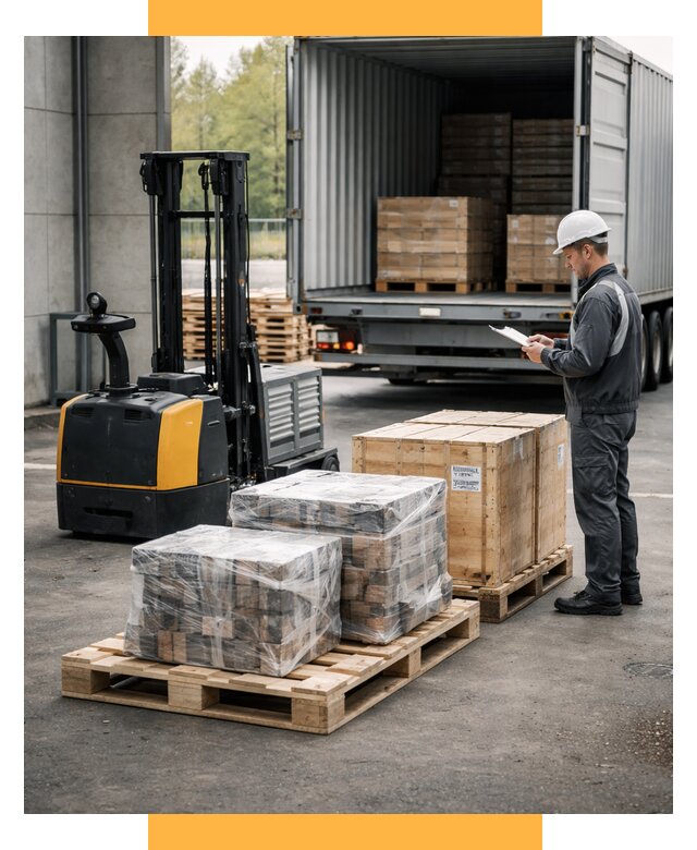 Доставка оборудования из Европы под ключ от 48915 р. | СетСервис-Трд