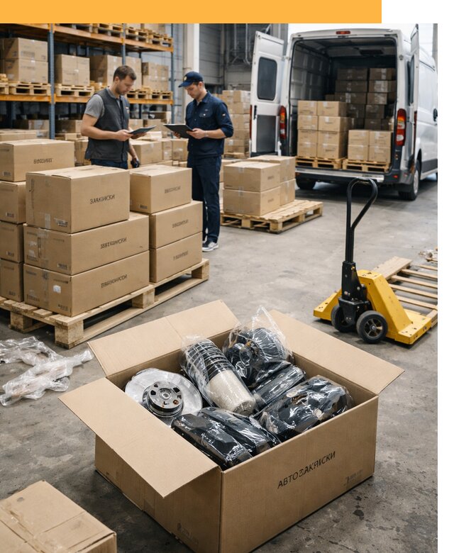 Доставка автозапчастей из Европы от 13588 руб быстро и надёжно
