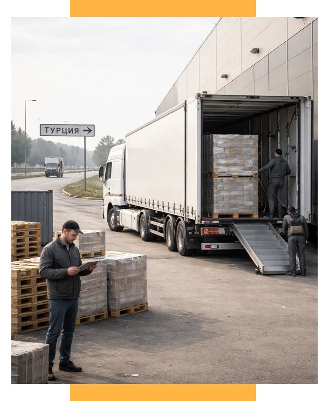 Автоперевозки и доставка фурой из Турции от 130440 р. | СетСервис-Трд