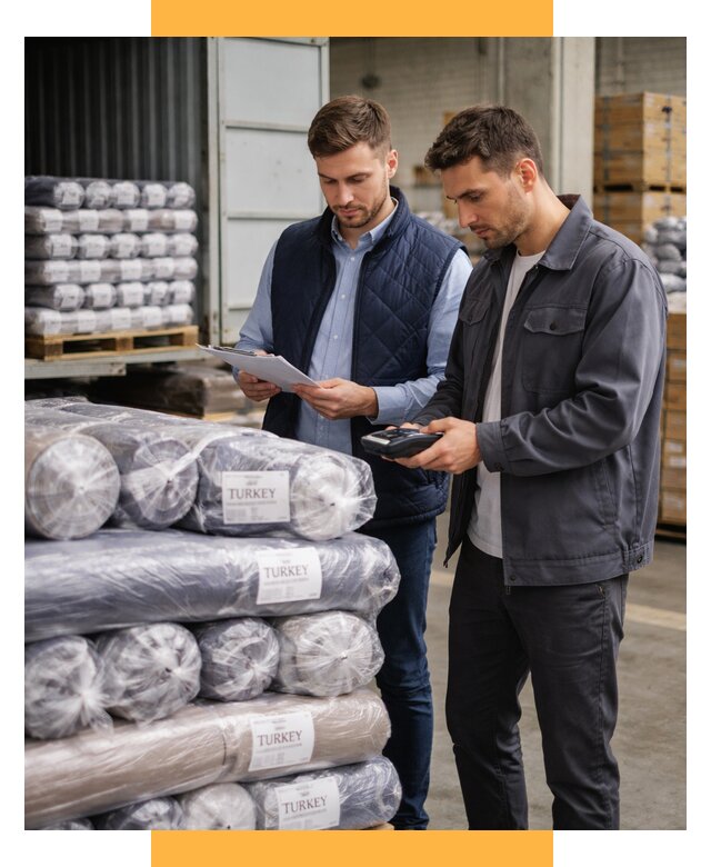 Доставка текстиля из Турции от 48915 р. под ключ, СетСервис-Трд