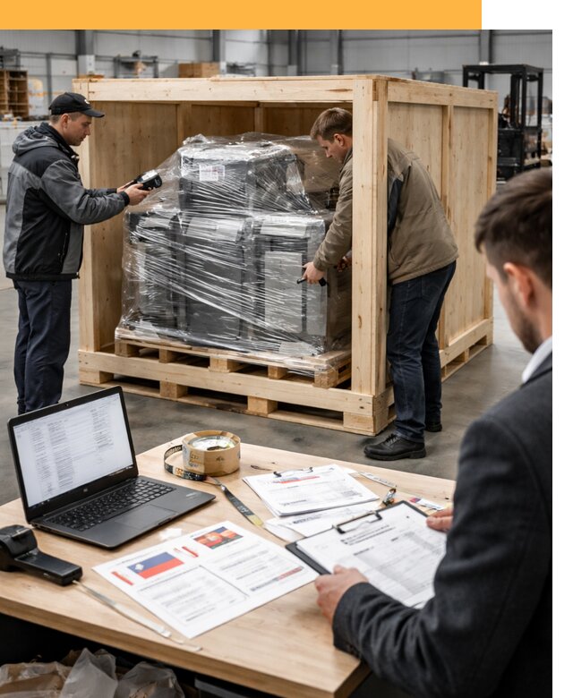 Доставка промышленного оборудования из США от 70655 руб