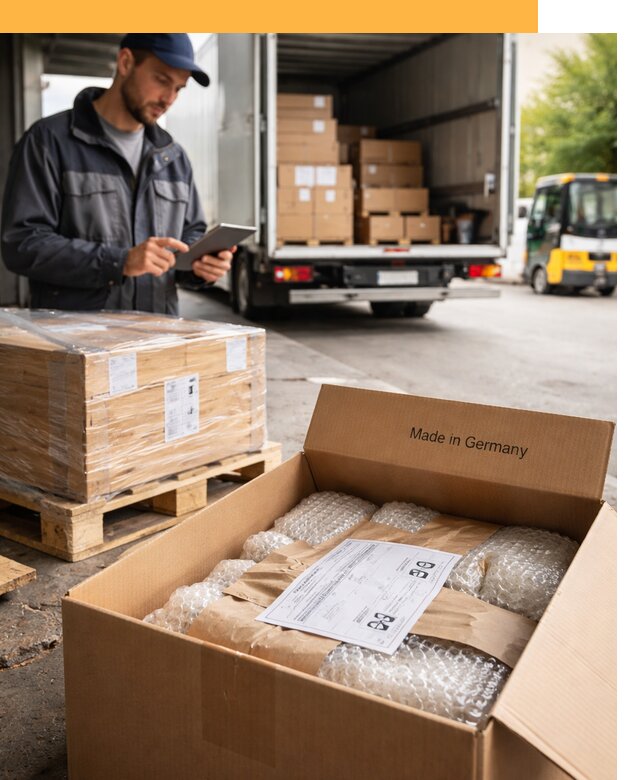 Доставка грузов из Германии от 48915 руб с таможенным оформлением