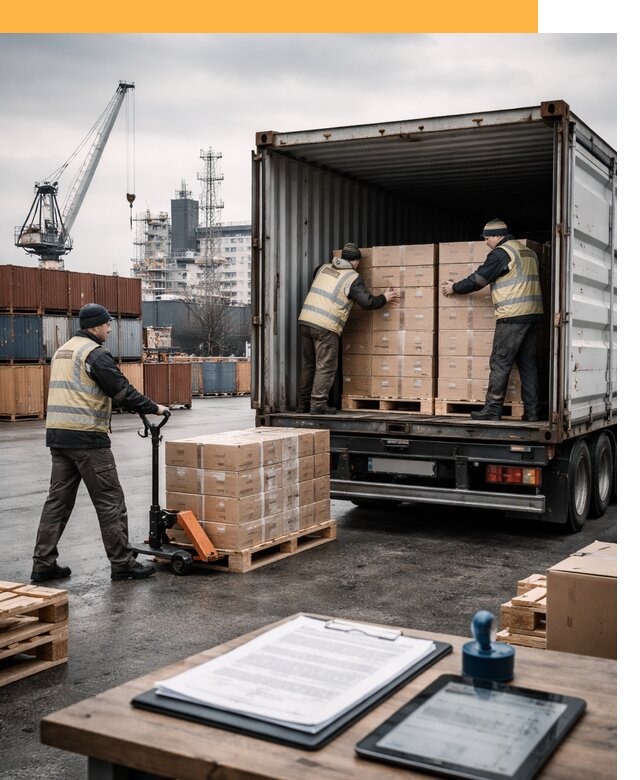 Доставка грузов из Латвии от 27175 руб, морская, авто, авиа