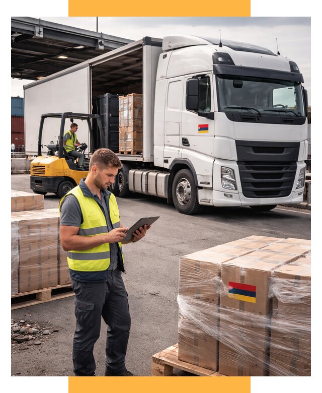 Автоперевозки из Армении от 103265 р. — услуги СетСервис-Трд