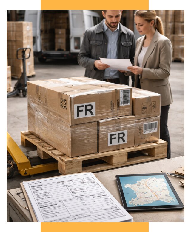 Доставка грузов в Францию от 27175 р., логистика СетСервис-Трд