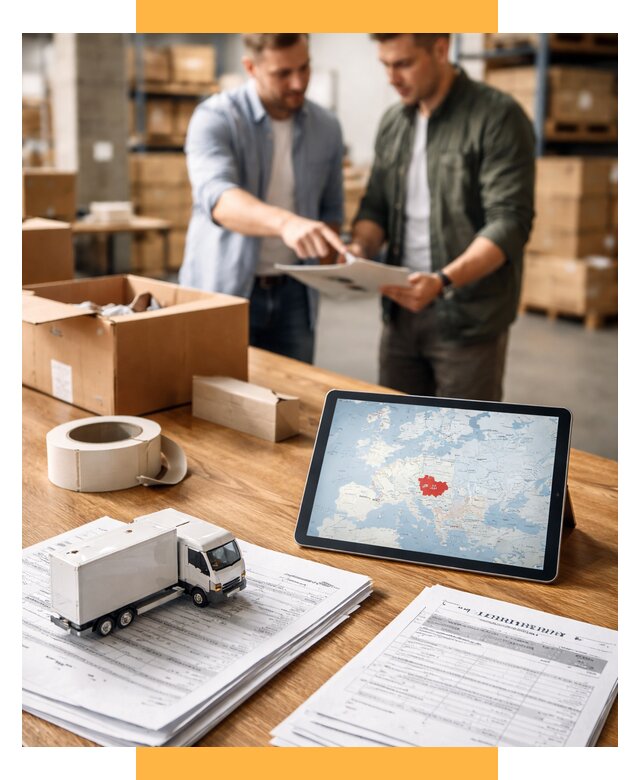 Доставка грузов в Чехию от 38045 р. - логистика СетСервис-Трд