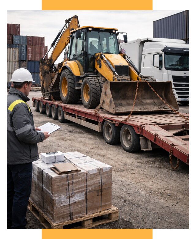 Международная перевозка спецтехники от 48915 р., СетСервис-Трд