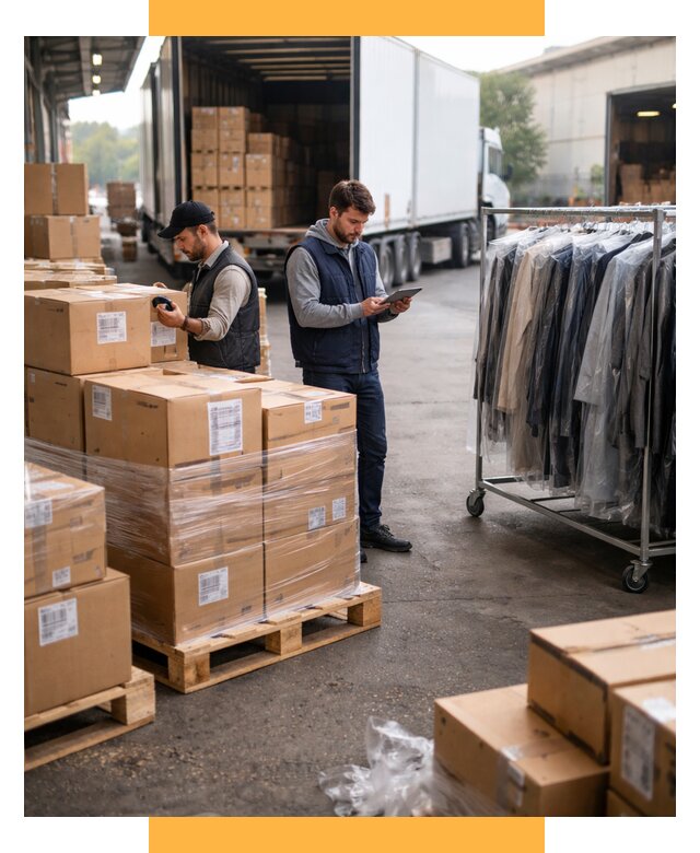 Перевозка и доставка одежды из Китая от 8153 р., СетСервис-Трд