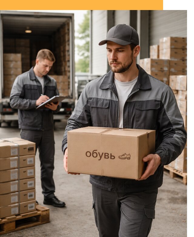 Международная перевозка обуви с таможенным оформлением от 4892