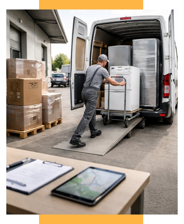 Перевозка бытовой техники от 7066 р. - логистика СетСервис-Трд