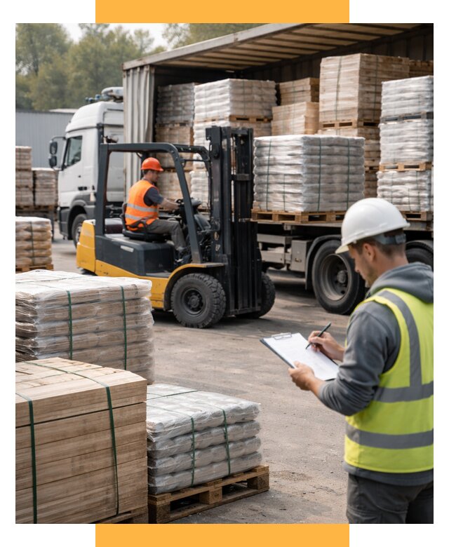 Перевозка строительных материалов от 5979 р. | СетСервис-Трд