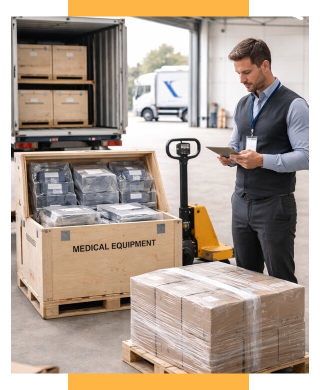 Перевозка медицинского оборудования от 16305 р. в СетСервис-Трд