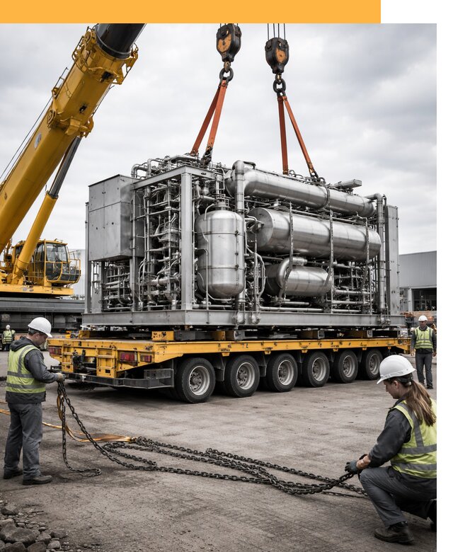 Перевозка тяжеловесных грузов по миру от 163050 руб