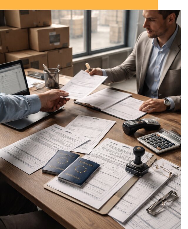 Таможенное оформление грузов из Европы от 9240 руб