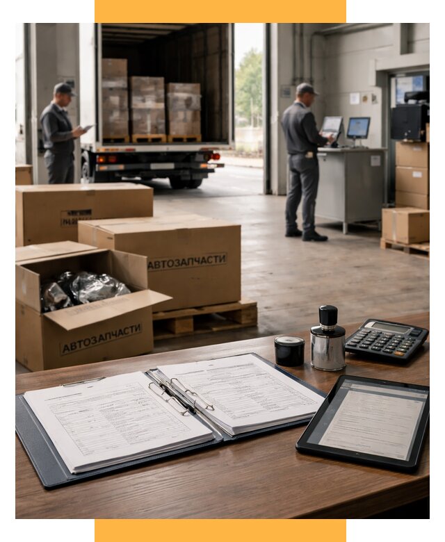 Таможенное оформление автозапчастей под ключ от 9240 р., СетСервис-Трд
