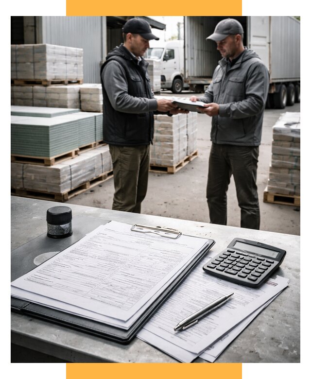 Таможенное оформление стройматериалов от 9240 р. | СетСервис-Трд