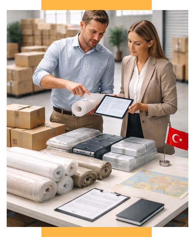 Поиск поставщика в Турции под ключ от 13044 р. | СетСервис-Трд