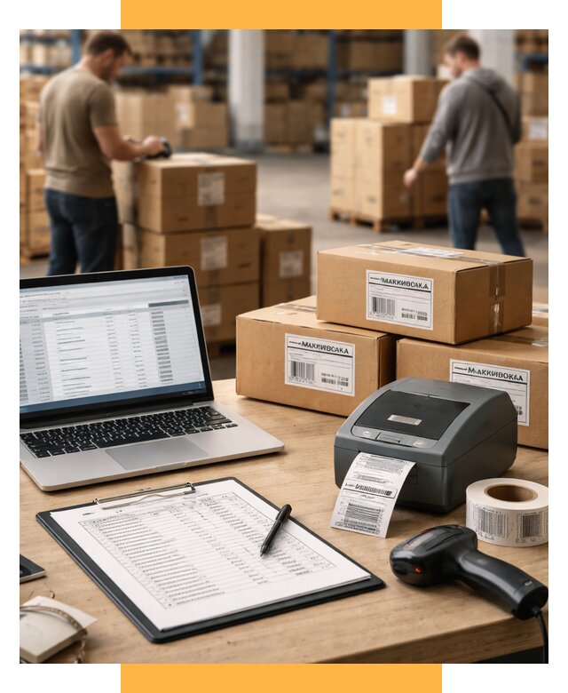 Маркировка импортных товаров от 4892 р. под ключ, СетСервис-Трд